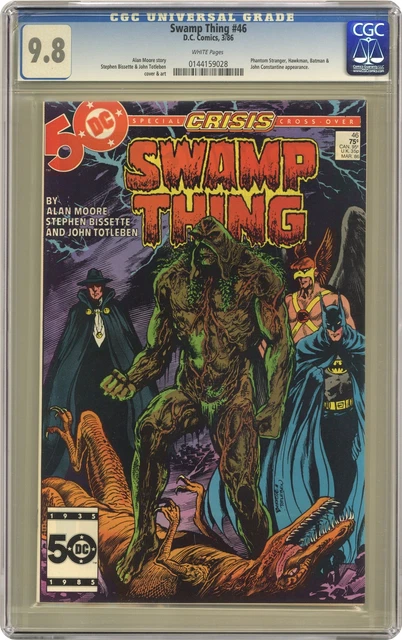 Swamp Thing #46 CGC 9.8 1986 0144159028