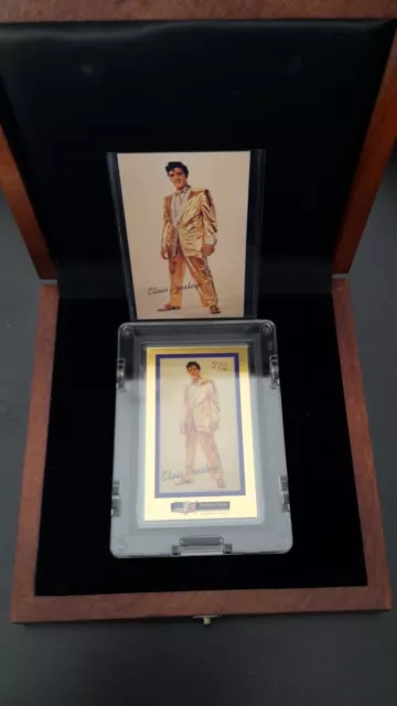 1 AmeriVox Elvis PM Card 1g Gramm Gold Telefonkarte 999.9 Feingold No Goldbarren