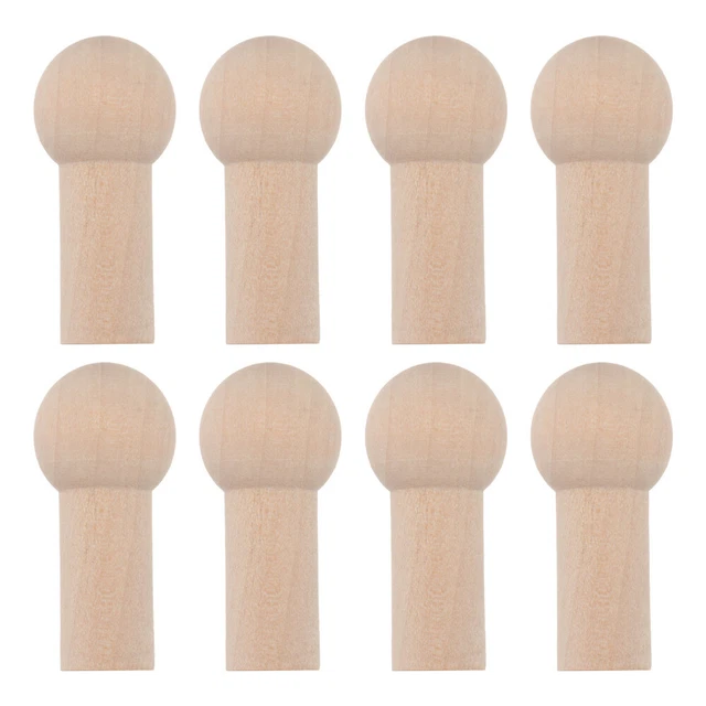 8 piezas/juego de perchas duraderas perchas de madera bebé