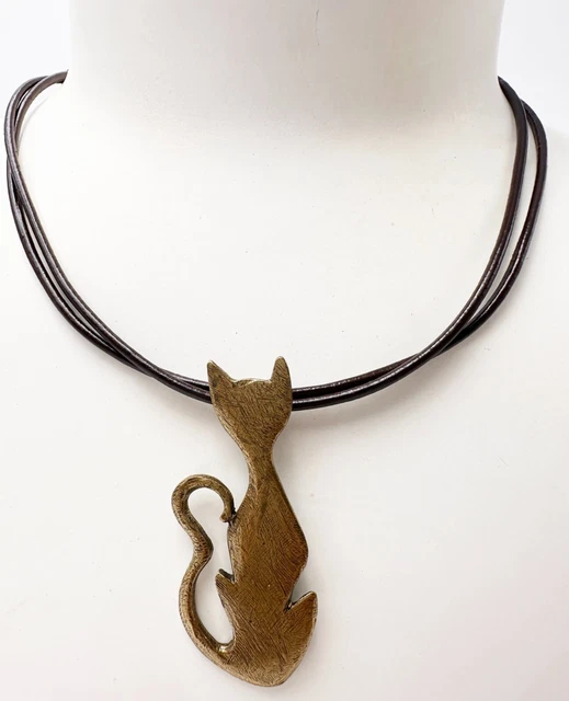 Collier Vintage Avec Pendentif Estelle Bijoux Paris - Ancien, En Bon état, Pièce Unique