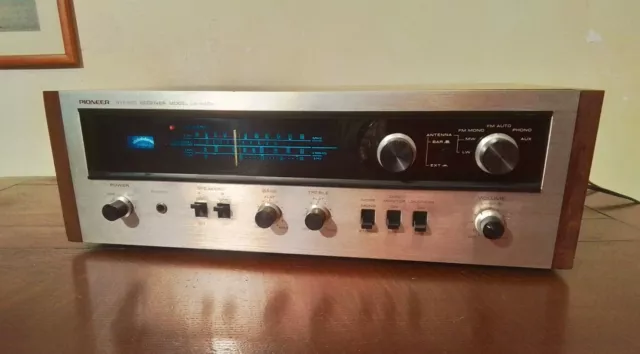 Pioneer Lx 440 A Raro Sintoamplificatore Vintage Anni '70 Bello E Perfetto