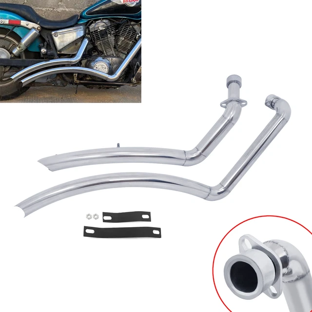EXHAUST BIG RADIUS Pipe System For Honda SHADOW 1100 VT1100C2 VT1100C3