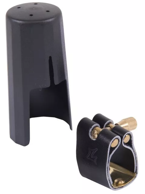 Ligature Et Cap pour Sax Soprano Hérouard & Benard Prelude Leather Lps