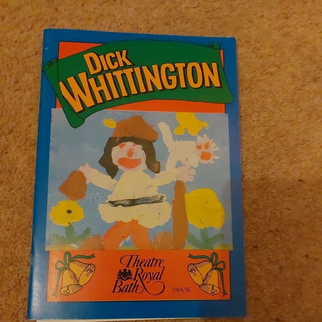Theatre Royal, Bath Pantomine Programme. 1985.  Dick Whittington Eric Sykes