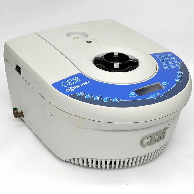 CEM 908005 Discover System Microwave Synthesizer 300W Reactor No Backlight AS-IS