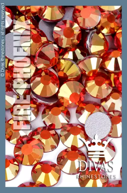 DIAMANTES DE IMITACIÓN RECUBIERTOS Rosa Eltanino #2020 Cristal Cristal 'Fire Phoenix'
