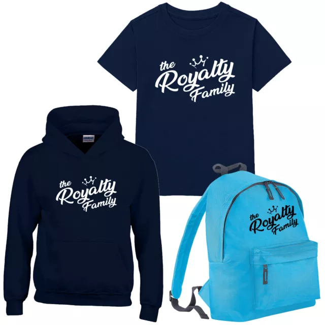 THE ROYALTY FAMILY Kids T Shirt Youtuber Gaming Boys Girls Hoody School Bagpack 16.99 PicClick UK