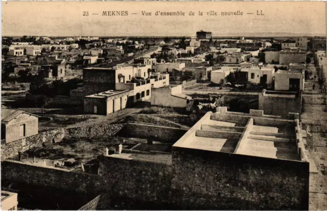 CPA AK MAROC MEKNES - Vue d'ensmeble de la ville nouvelle (93173)