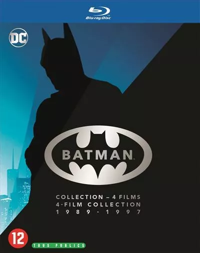 Blu-ray Neuf - Batman-4 Films Collection 1989-1997