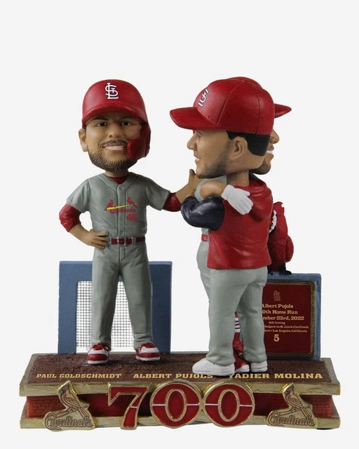 Albert Pujols Yadier Molina Paul Goldschmidt St Louis Cardinals 700 Mini Scene