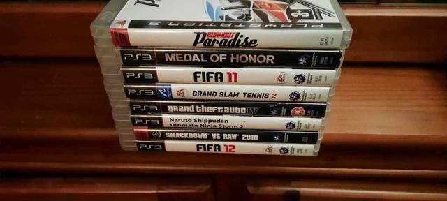 Lot de 4 jeux PS3 complet avec leur notice - Jeux vidéo
