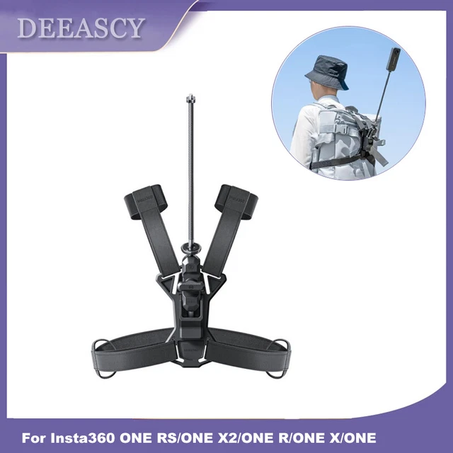 Third-Person Backpack Mount For Insta360 ONE RS/X2/R/X/ONE Action Camera