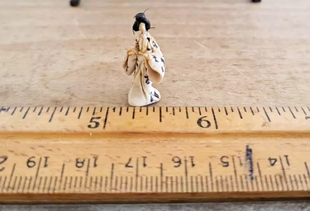 Atist Created Dollhouse Miniature Geisha Statue 1:12 Scale