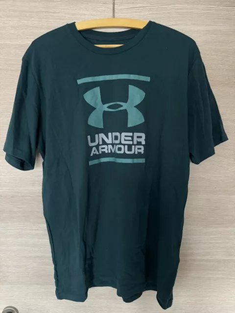 Under Armour Shirt Laufen Fitness Gr. L Grün