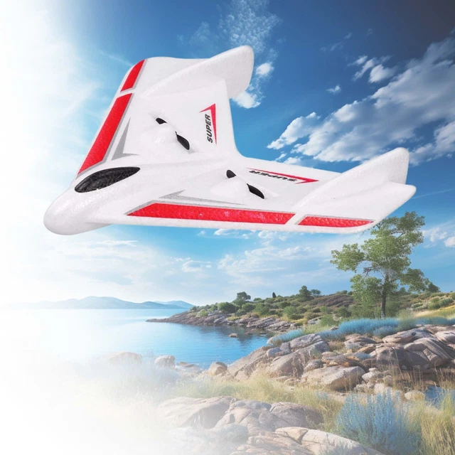 BruKa RC-Flugzeug RC 2,4 Ghz. Flugzeug SUPER TRAINER Ferngesteuertes Modell Flieger S041y0bu