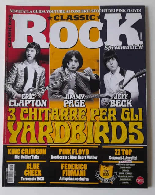 Classic Rock - 3 chitarre per gli Yardbirds -  n°63 rivista musicale