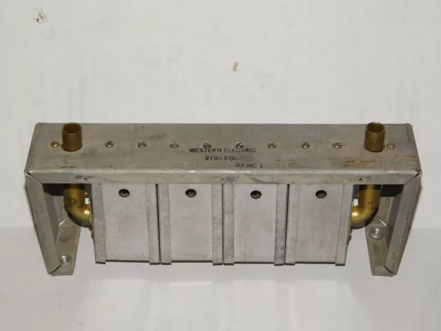 Rare Vtg 1969 Western Electric 919A Equalizer Telephone Audio Amp Sound Delay EQ