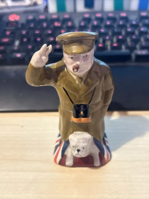 Winston Churchill Memorabilia:  Kevin Francis Toby jug -Limited Edition 513/750