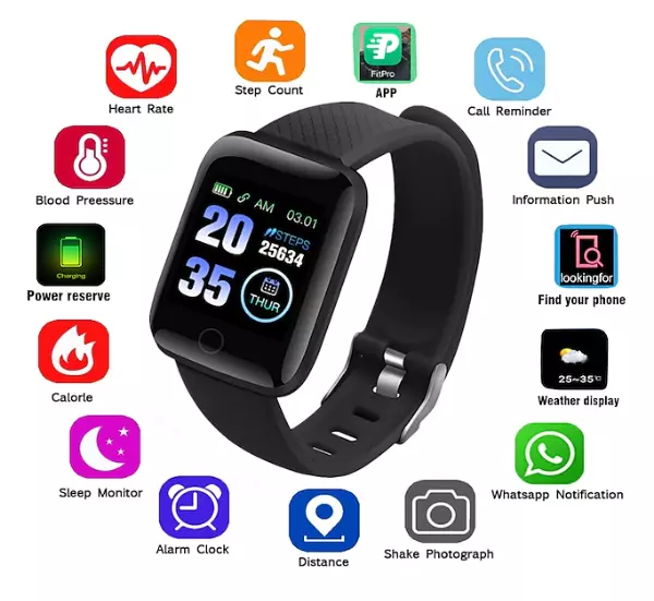 Smartwatch Montre Intelligente Connectée Bluetooth Sport Fitness Sommeil Appel