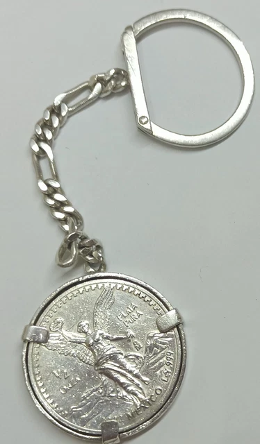 1992 Medal 1/2 Oz Libertad Liberty Silver 0.999 key ring 1992 Medal 1/2 Oz Libertad Liberty Silver 0.999 key ring
