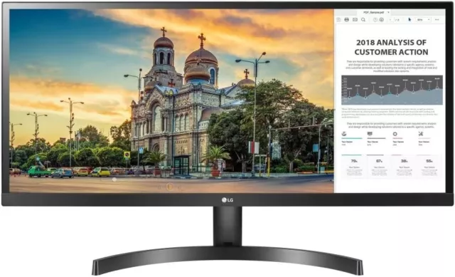 LG UltraWide 34WL500-B 34" 1080p 21:9 Monitor - schwarz - TOP-Zustand!