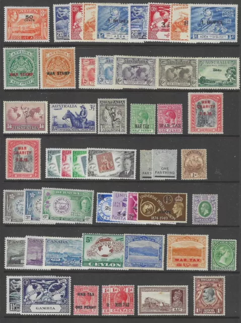 Commonwealth - Victoria to early QEII nice mint lot (1)