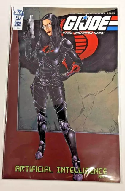 GI Joe A Real American Hero #262 RI  Baroness Variant IDW Comics 2019