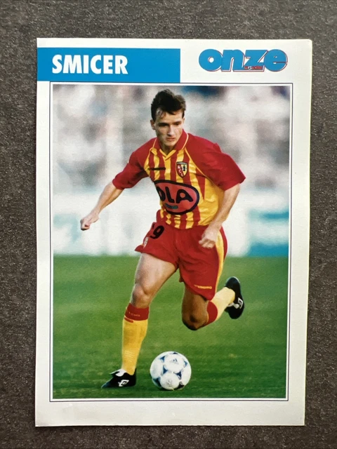 Carte Vladimir Smicer – RC Lens, Onze Mondial 1998-99, Rookie, Très Bon état