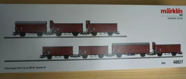 Märklin 48827 Insider Güterwagen-Set zur Lok G10, 1:87 H0 OVP