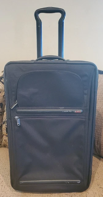Tumi Black Ballistic Nylon G4 22022D4 Carry On 2 Wheel Rolling Luggage