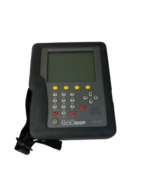 Multifunction Interactive Cable Analyzer | Trilithic 860DSP W/15V 2A