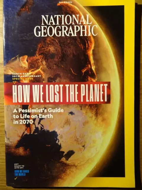 National Geographic special issue Earth day 50th anniversary |April 2020 *Neuf