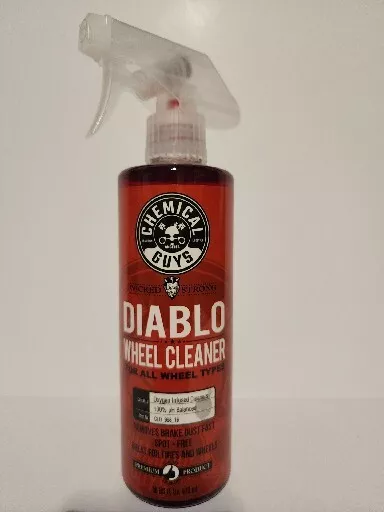 (2-Pk) Chemical Guys DIABLO Premium AUTO WHEEL RIM TIRE CLEANER Brake Dust  Dirt