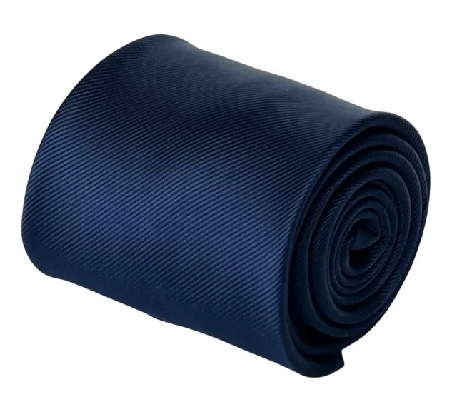 Semplice Classico Blu Navy Cravatta da Uomo Da Frederick Thomas Cravatte