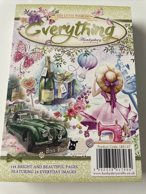 PROBENSET mit 24xA6 Blatt ~ Hunkydory's DAS KLEINE BUCH VON ALLEM