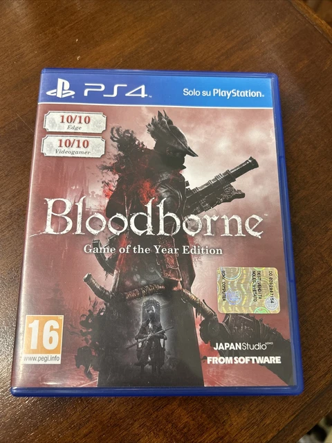 Bloodborne: Game Of The Year Edition Per PS4 - Gioco Nuovo Sigillato, PEGI 16