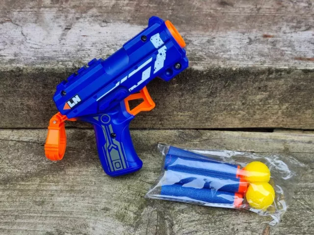 NERF BULLET PRIME Dart Gun Pump Action Costume Kids Cops Robbers Cowboy Army Toy