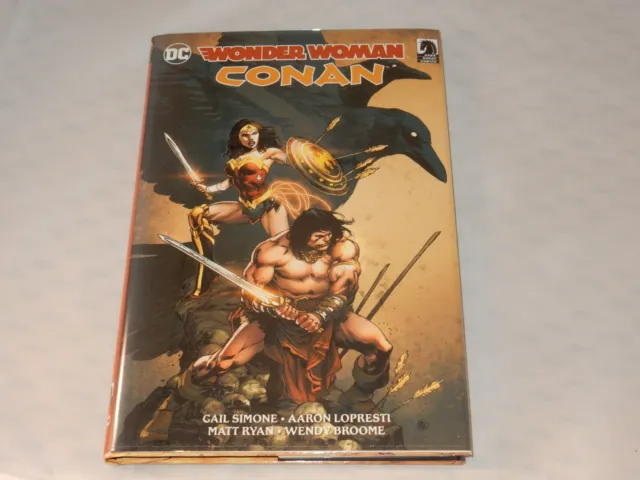 ***Conan Wonder Woman*** By Gail Simone  Hardcover Dc Graphic Comic Dark Horse