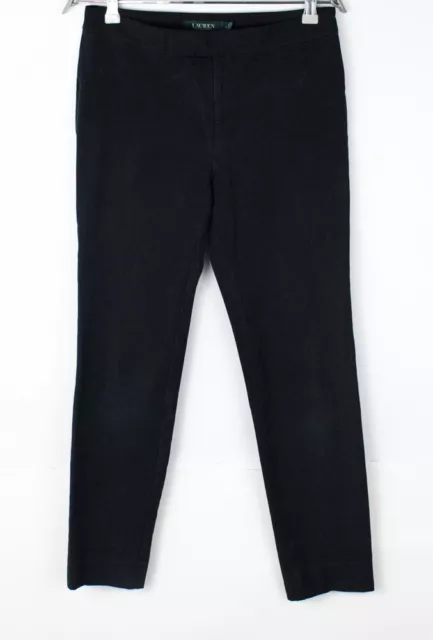 Lauren Ralph Lauren Donna Slim Pantaloni Chino TAGLIA S (W30 L26)