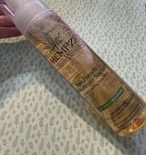 Hempz Fresh Fusions Pink Pomelo & Himalayan Sea Salt Herbal Foaming Body Wash Hempz Fresh Fusions Pink Pomelo & Himalayan Sea Salt Herbal Foaming Body Wash
