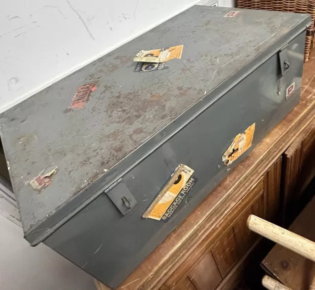 Vintage Metal Trunk