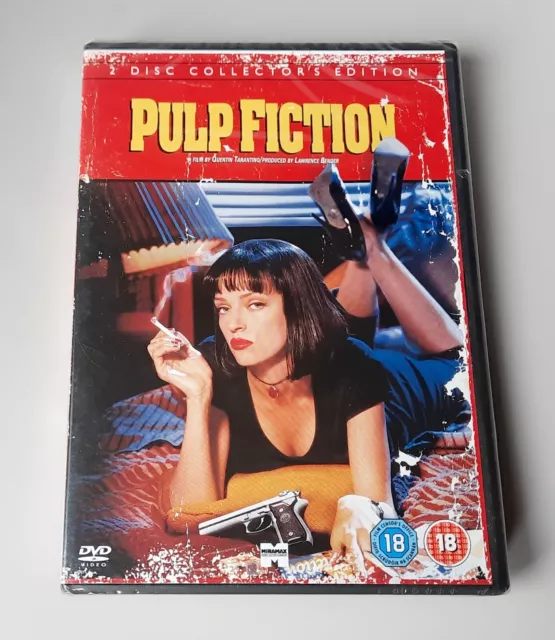 Quentin Tarantino's PULP FICTION DVD: 2 Disc Collector's Edition: New & Sealed