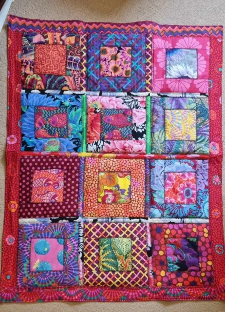 Handmade patchwork baby quilt/Nursery Mat