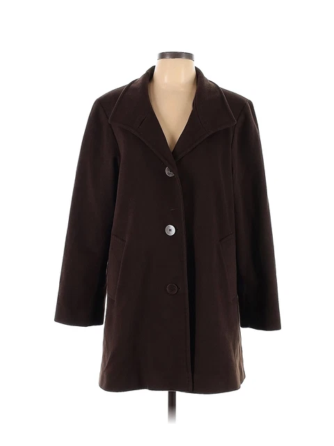 Fleurette Women Brown Coat 12
