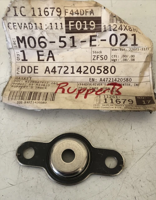 Genuine Detroit Diesel Doser Valve Gasket Dde A4721420580 New Oem