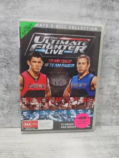 UFC The Ultimate Fighter Live Team Cruz vs Team Faber (DVD, 2013, 5-Disc) Reg 4