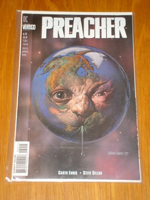 Preacher #40 Vol 1 Dc Vertigo Comic Garth Ennis Fabry August 1998