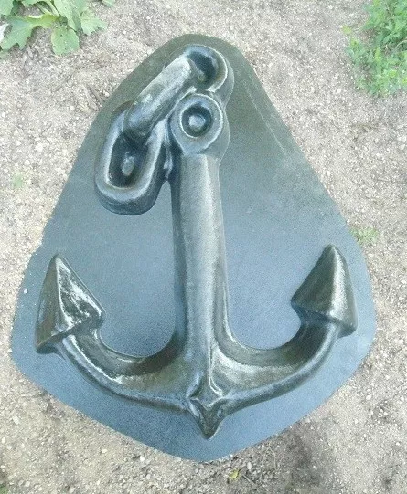 Anchor mold 2 FT H x 18" wide x 3" thick Concrete plaster casting Anchor mold 2 FT H x 18" wide x 3" thick Concrete plaster casting