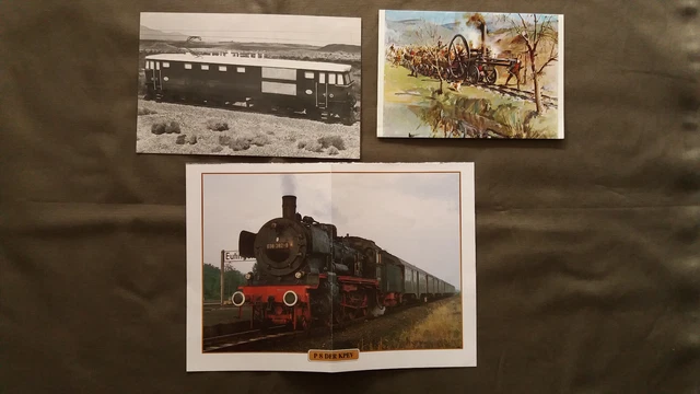 8431 8 Fotos / Bilder EISENBAHN div. 40-80er Jahre / 1