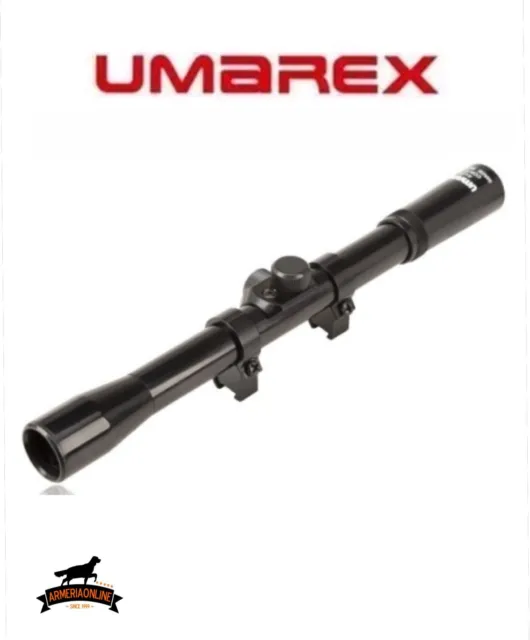 OTTICA umarex CARABINA ARIA COMPRESSA GAMO 4X20 CON ATTACCHI CANNOCCHIALE MIRINO